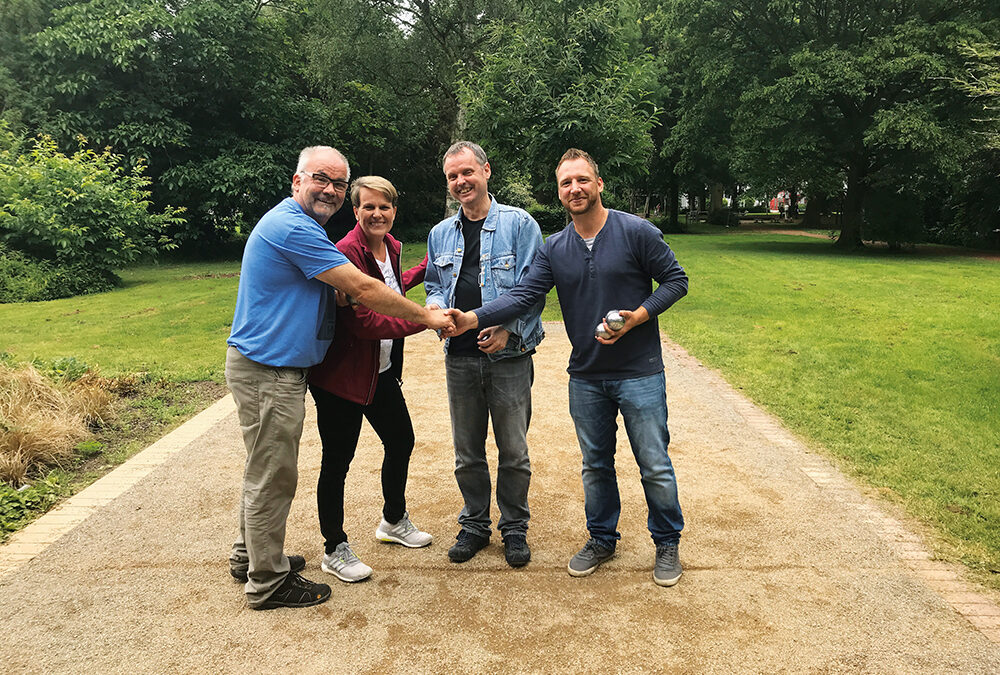 Boule-Bahn und Boule-Turniere im Stadtpark